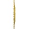 Ekena Millwork Orrington Ceiling Medallion (Fits Canopies up to 6 1/4"), 22"OD x 6 1/4"ID x 1 3/4"P, Rich Gold CM22ORRGS - alternate 3